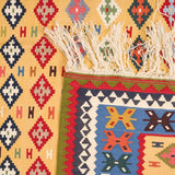 Kilim Qashqai Nomadic Carpet - Authentic Oriental Wool Persian Rugs in Dubai