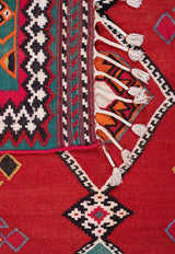 Kilim Qashqai Nomadic Carpet - Authentic Oriental Wool Persian Rugs in Dubai