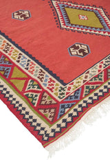Kilim Qashqai Nomadic Carpet - Authentic Oriental Wool Persian Rugs in Dubai