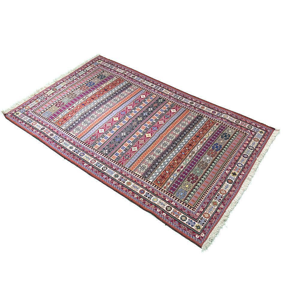 Kilim Sirjan Moharamat Nomadic - Authentic Oriental Wool Persian Rugs in Dubai