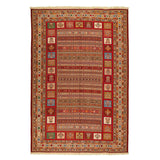 Kilim Sirjan Moharamat Nomadic 198x302 - Authentic Oriental Wool Persian Rugs & Kilims in Dubai
