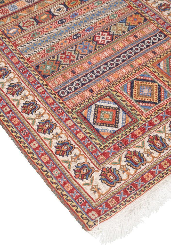 Kilim Sirjan Moharamat Nomadic - Authentic Oriental Wool Persian Rugs in Dubai