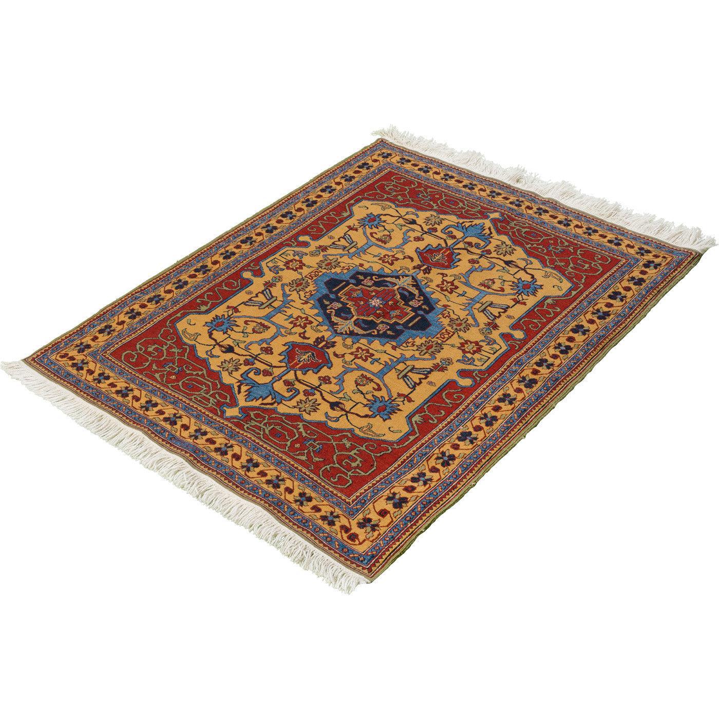 Kimia Kilim Morvaridbaf Persian Carpet Wool 130x163, Authentic Vintage Rugs & Kilims in Dubai
