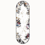 Kings Decorative Wall Mirror Oval - Wall Mounted Painted Mirror in Metal Frame Dubai