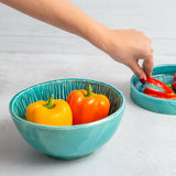 Lotus Ceramic Bowl - Tabletop Accessories, Artistic Handmade Tableware in Dubai