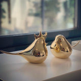 Love Birds Bronze Sculptures