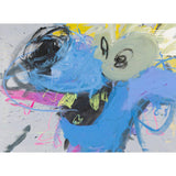 Cartoon Pop Art Painting - Mixed Media & Abstract Visual Arts in Dubai