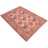 Mahasti Reversed Soumak Persian Carpet Wool 155x208 Beige - Pearl Woven, Morvarid Baf Rugs in Dubai