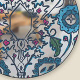 Ornament Decorative Round Mirror - Wall Mounted Painted Mirrors in Metal Frame in Dubai