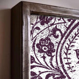 Medallion Decorative Wall Mirror - Wall Mounted Painted Mirror in Metal Frame in Dubai