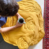Embroidery Doll Cushion Bedhead Cotton Needlework Doll Mat in Dubai