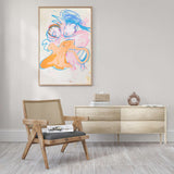 Cartoon Pop Art Painting - Mixed Media & Abstract Visual Arts in Dubai