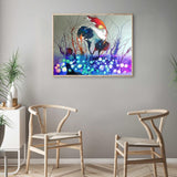 Mixed Media on Canvas Paintings By Contemporary Artist Narges Maleki in Dubai