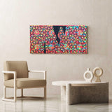 The Sunset Mixed Media Painting - Contemporary Islamic Art By Farnaz Faridfar