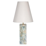 Noble Green Marble Table Lamp -  Cubic