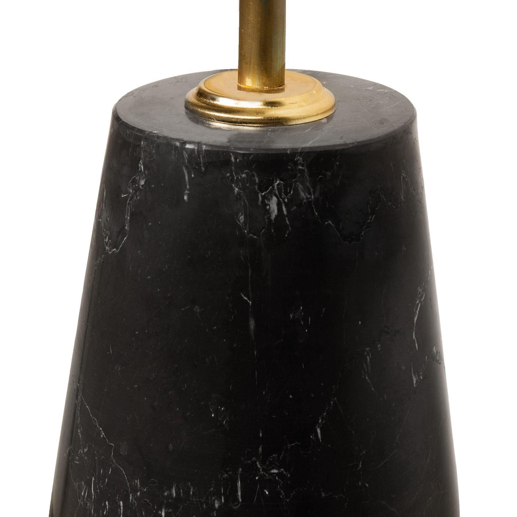 Black Marble Floor Lamp - Modern Designer Furniture & Decor in Dubai