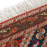 Olmaz Soumak Persian Carpet Silk & Wool 105x150 - Authentic Nomadic Rugs & Kilims in Dubai