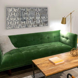 Ornate Decorative Wall Mirror - Wall Mounted Painted Mirror in Metal Frame in Dubai