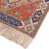 Parinaaz Soumak Persian Carpet Super Fine Silk 80x131 Beige - Authentic Nomadic Rugs & Kilims in Dubai