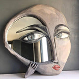Profile 3D Decorative Wall Mirror - Artistic Handmade 3D Wall Mirrors in Dubai