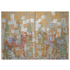 Riderless Horses Series Mixed Media Painting By Mohammad Hadi Fadavi Dubai