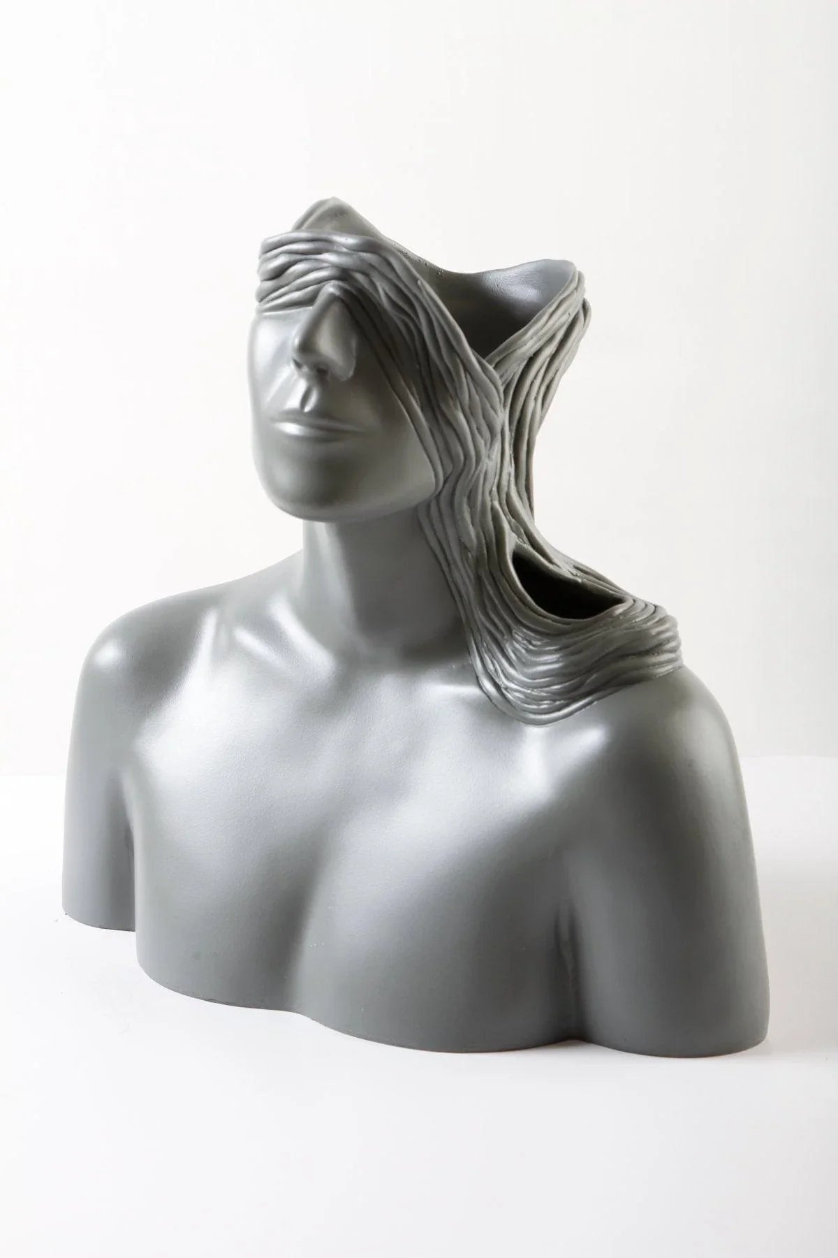 Ceramic Sculpture - Ruined Existence Clay Artworks by Ziba Pashang in Dubai