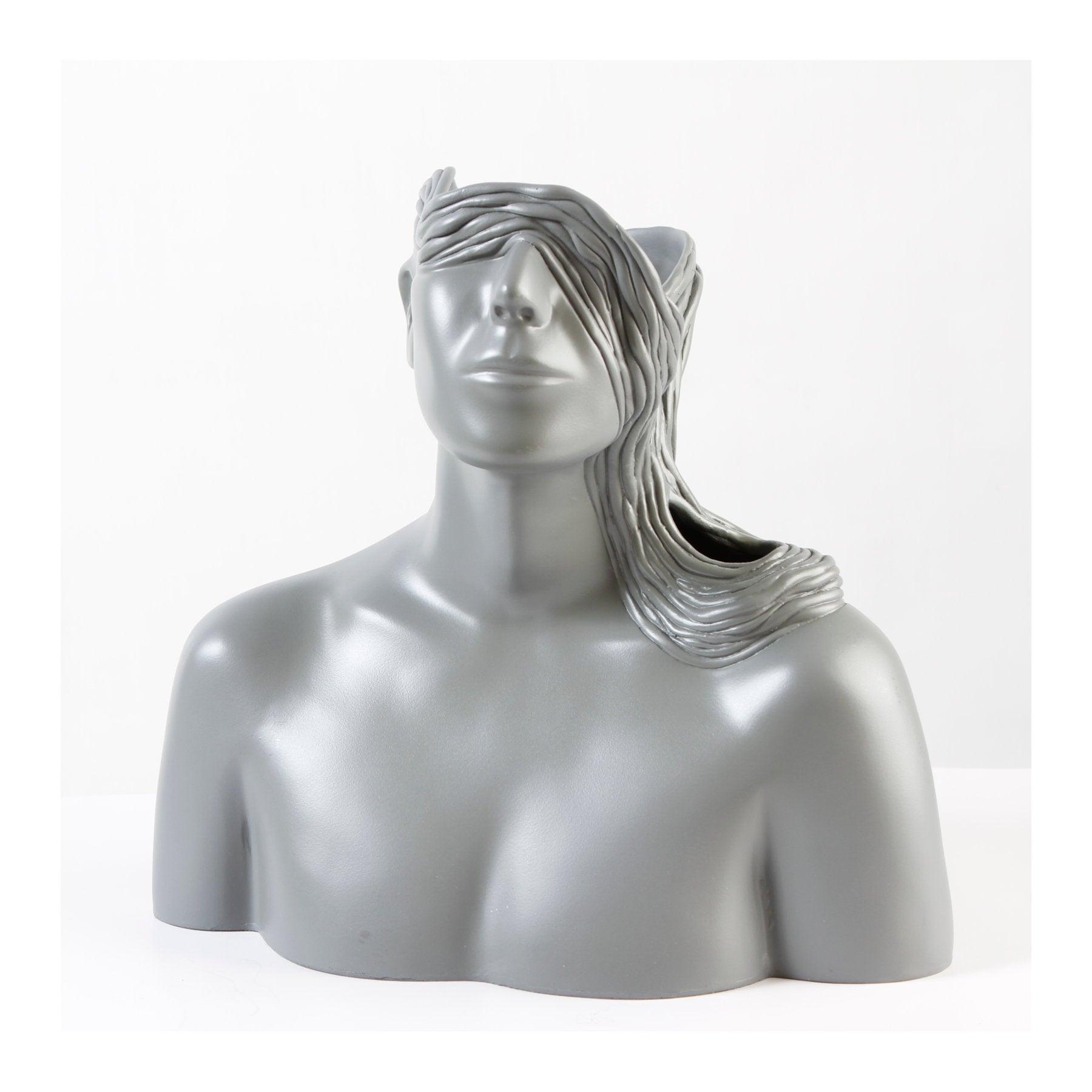 Ceramic Sculpture - Ruined Existence Clay Artworks by Ziba Pashang in Dubai