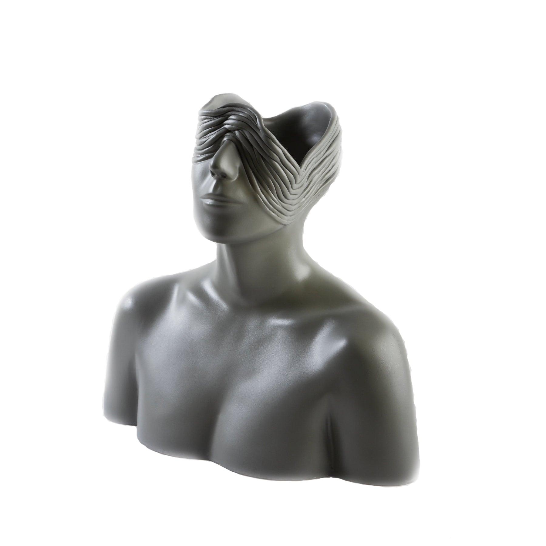 Ceramic Sculpture - Ruined Existence Clay Artworks by Ziba Pashang in Dubai