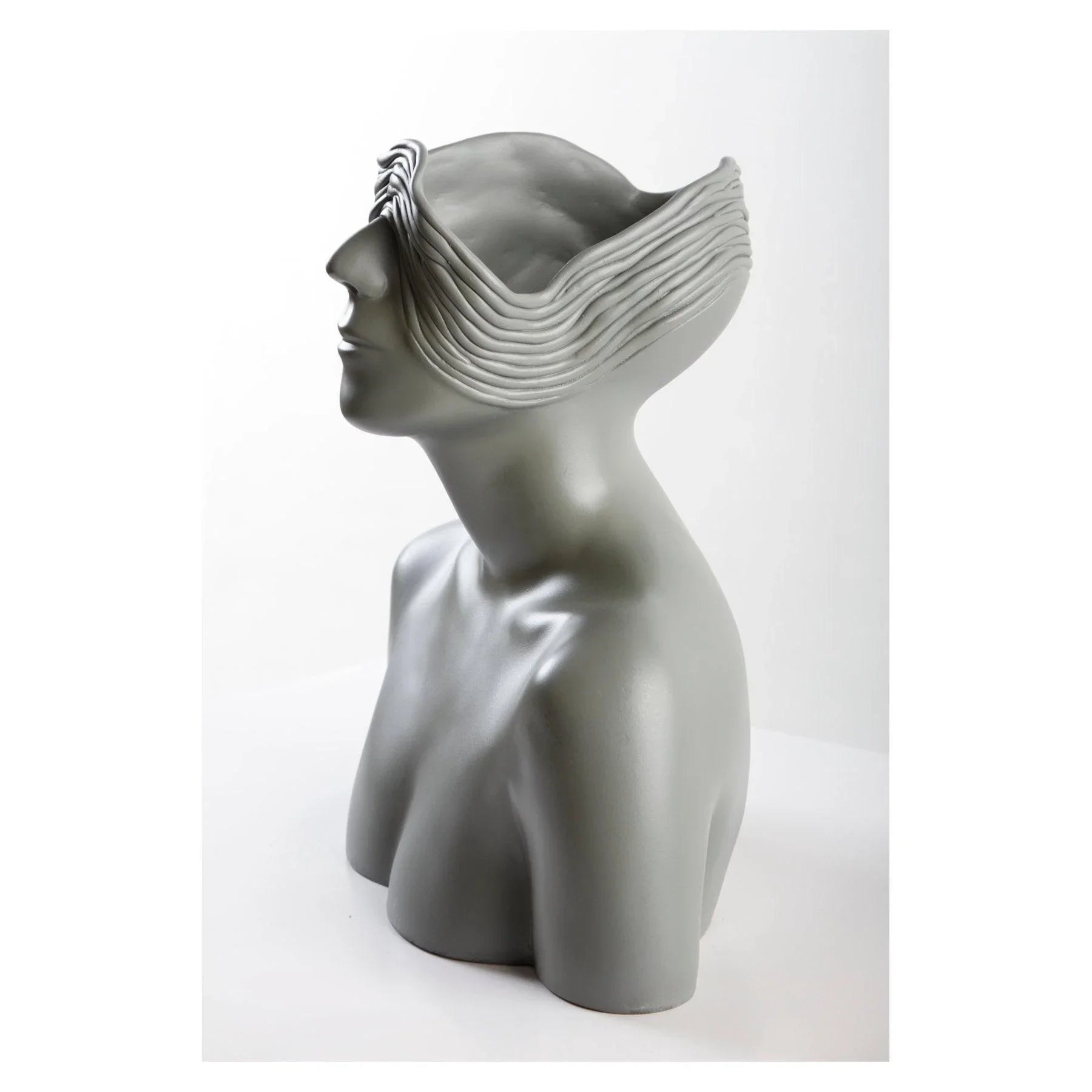 Ceramic Sculpture - Ruined Existence Clay Artworks by Ziba Pashang in Dubai