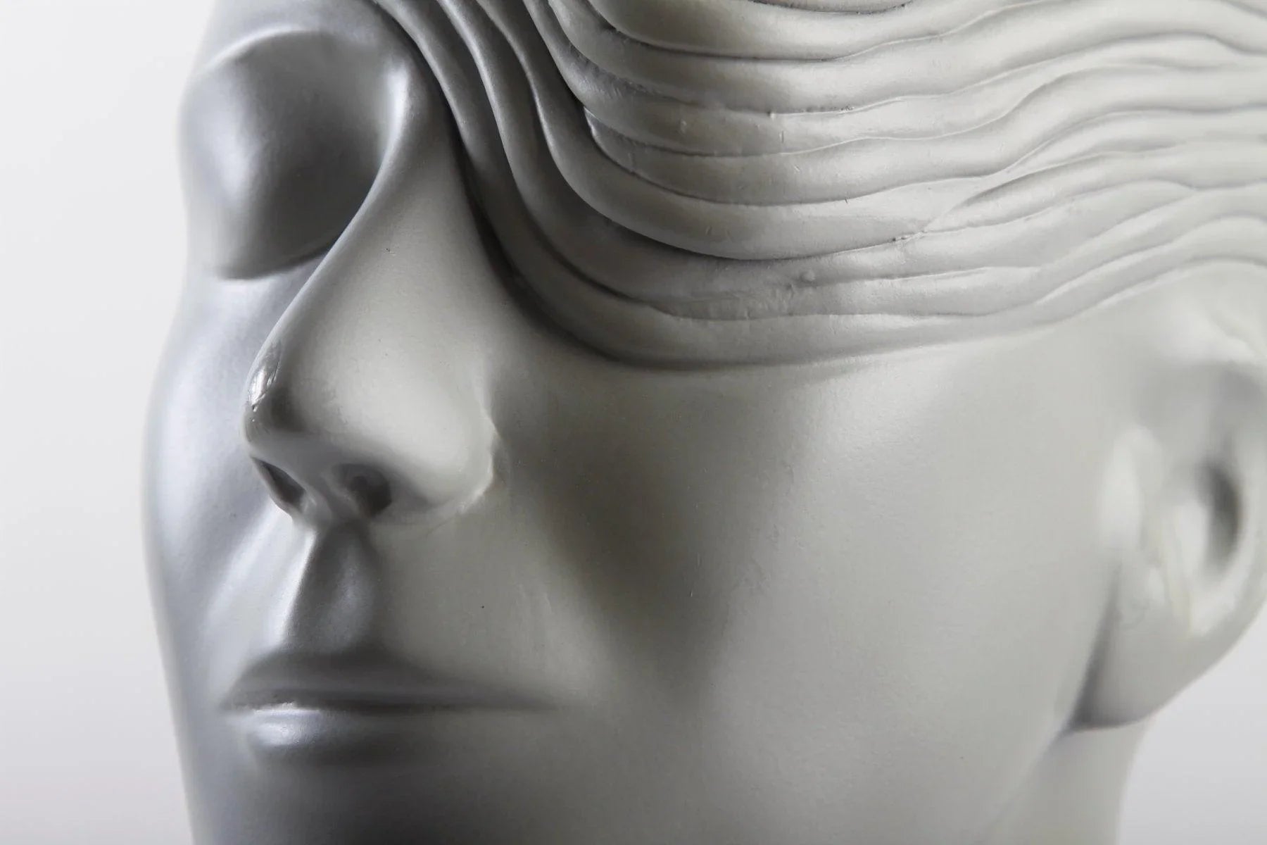 Ceramic Sculpture - Ruined Existence Clay Artworks by Ziba Pashang in Dubai