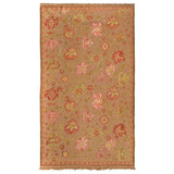 Saleh Heriz Soumak Persian Carpet Silk & Wool 138x230 - Authentic Nomadic Rugs & Kilims in Dubai