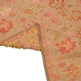 Saleh Heriz Soumak Persian Carpet Silk & Wool 138x230 - Authentic Nomadic Rugs & Kilims in Dubai