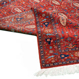 Sarvestan Heriz Persian Carpet Wool 205x240 Red - Authentic Classic Persian Rugs & Kilims Dubai