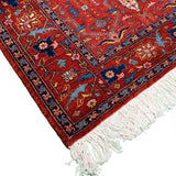Sarvestan Heriz Persian Carpet Wool 205x240 Red - Authentic Classic Persian Rugs & Kilims Dubai