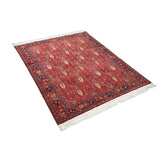 Sarvestan Heriz Persian Carpet Wool 205x240 Red - Authentic Classic Persian Rugs & Kilims Dubai
