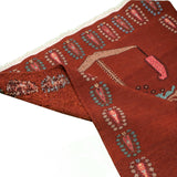 Sarvine Reversed Soumak Pearl Woven Nomad Persian Carpet in Dubai