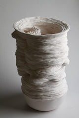 Ceramic Sculpture - Sedimentation Clay Artworks by Ziba Pashang in Dubai