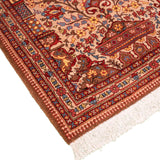 Sepaas Heriz Persian Carpet Wool 80x140 Beige - Authentic Classic Persian Rugs & Kilims in Dubai