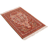Sepaas Heriz Persian Carpet Wool 80x140 Beige - Authentic Classic Persian Rugs & Kilims in Dubai