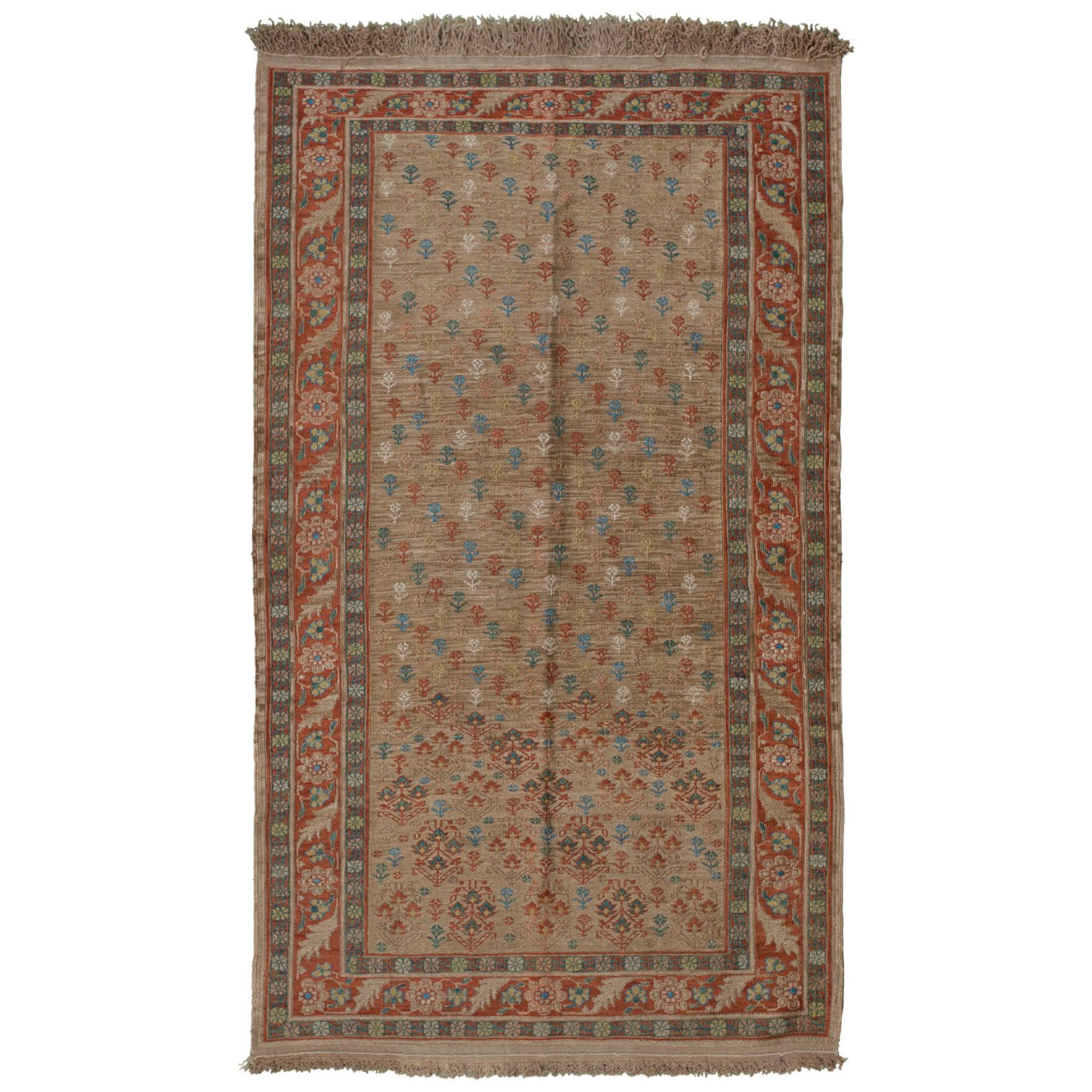 Sevda Heriz Soumak Persian Carpet Silk & Wool 91x161 - Authentic Nomadic Rugs & Kilims in Dubai