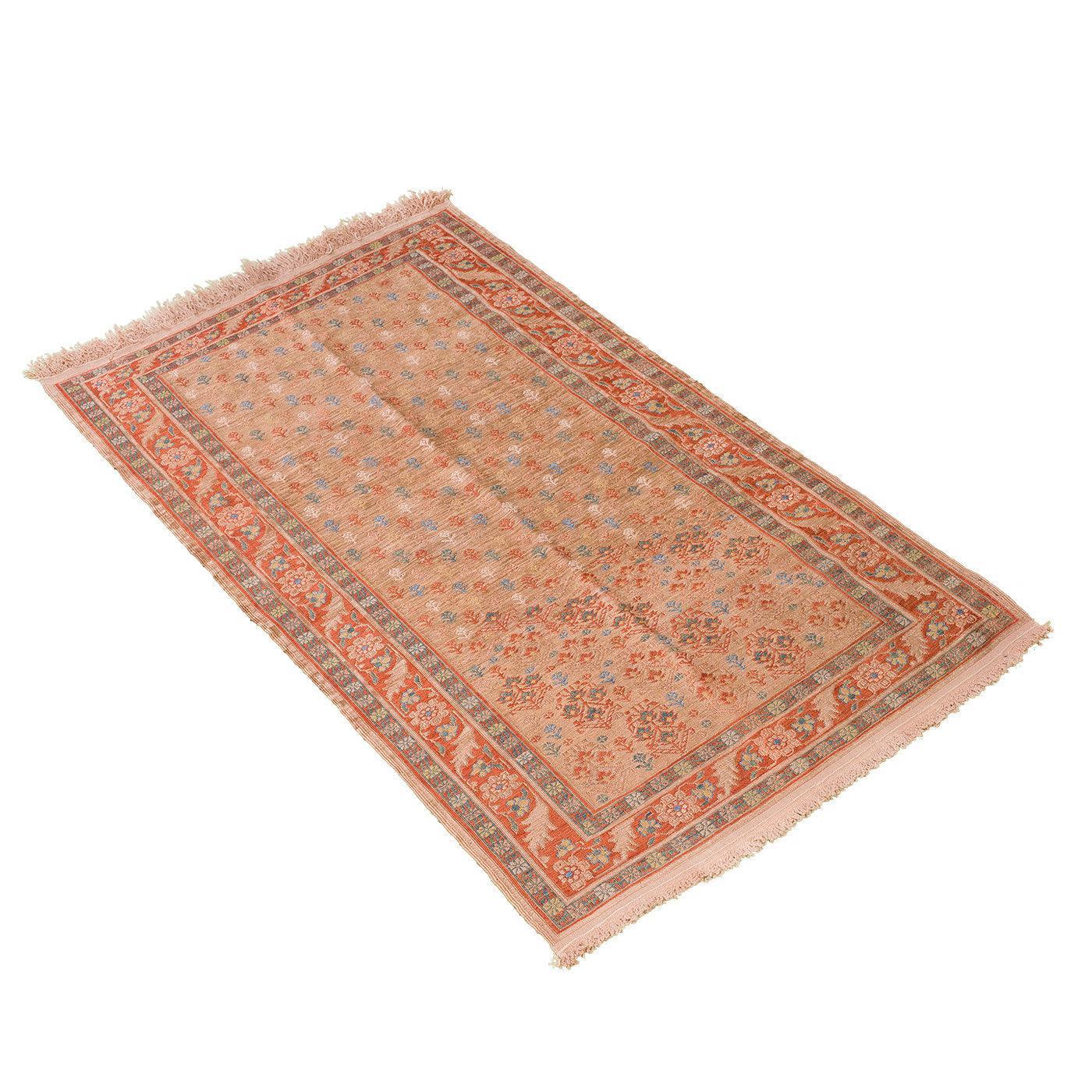 Sevda Heriz Soumak Persian Carpet Silk & Wool 91x161 - Authentic Nomadic Rugs & Kilims in Dubai