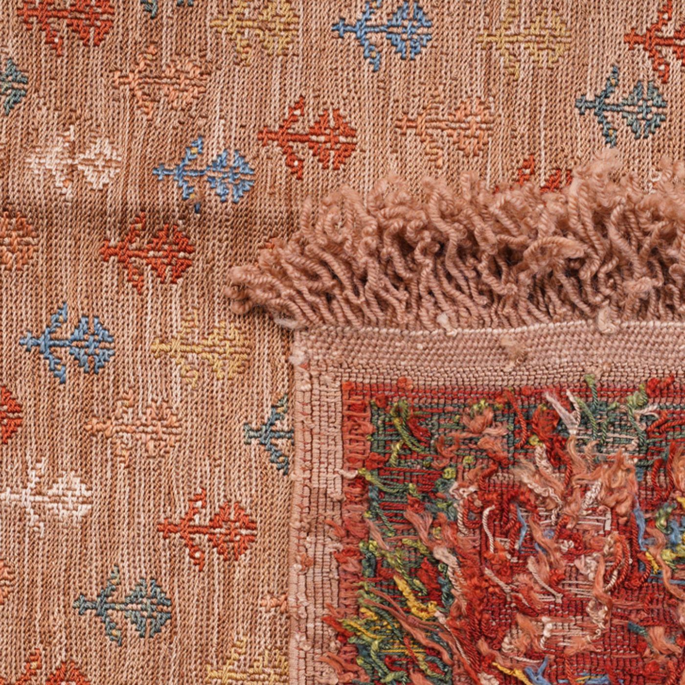 Sevda Heriz Soumak Persian Carpet Silk & Wool 91x161 - Authentic Nomadic Rugs & Kilims in Dubai