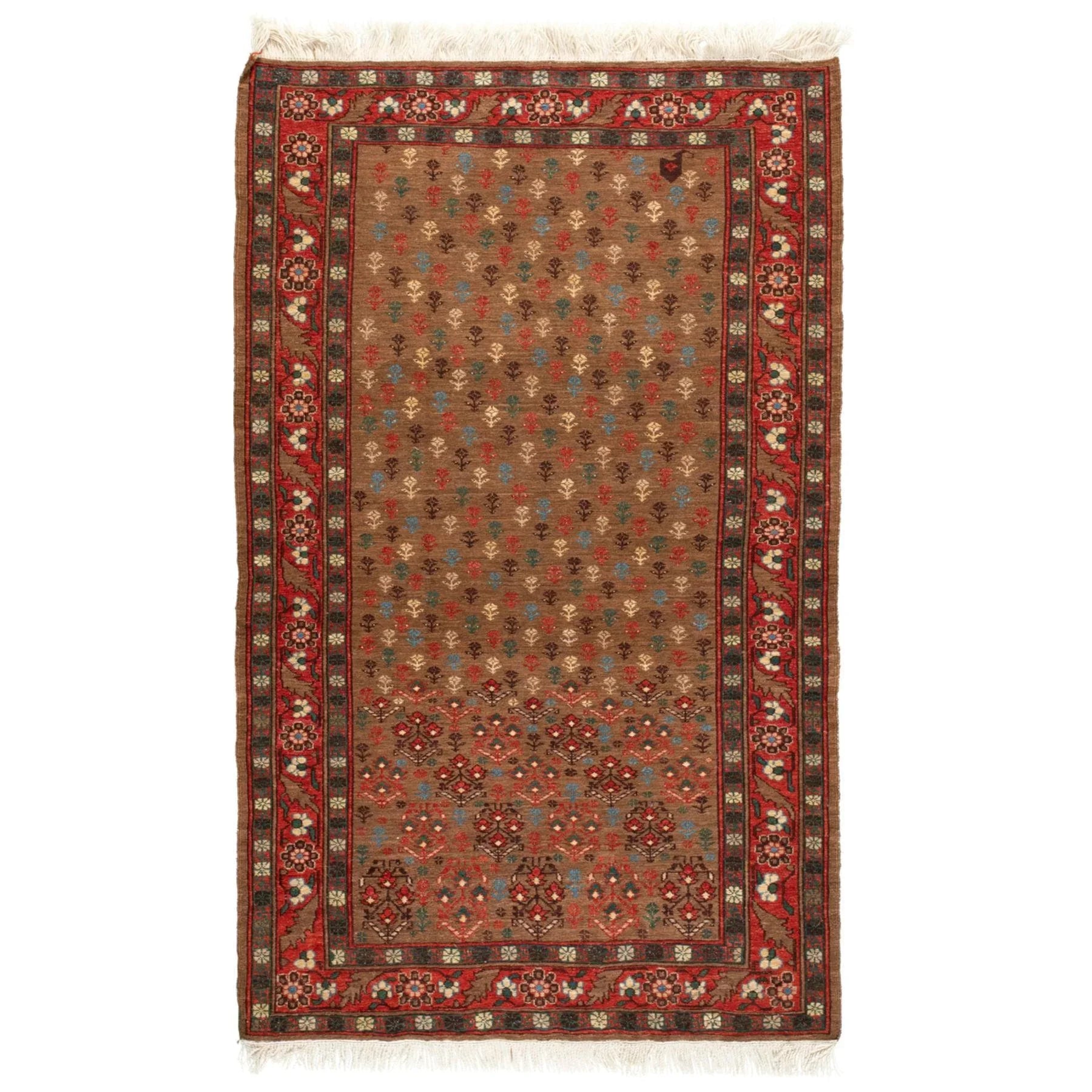 Sevda Heriz Soumak Persian Carpet Wool 100x168 - Authentic Nomadic Rugs & Kilims in Dubai