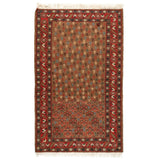 Sevda Heriz Soumak Persian Carpet Wool 100x168 - Authentic Nomadic Rugs & Kilims in Dubai