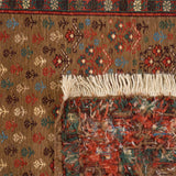Sevda Heriz Soumak Persian Carpet Wool 100x168 - Authentic Nomadic Rugs & Kilims in Dubai