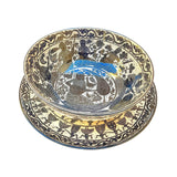 Sgraffito Hand Painted Ceramic Set - Decorative Arts & Home Decor Dubai