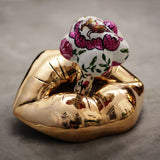 Silent Poultry Mixed Media Sculpture - Contemporary Bronze, Clay & Fiberglass Works by Sara Rahanjam in Dubai