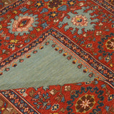 Simine Heriz Soumak Persian Carpet Wool 143x200 - Authentic Nomadic Rugs & Kilims in Dubai