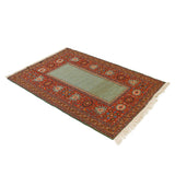 Simine Heriz Soumak Persian Carpet Wool 143x200 - Authentic Nomadic Rugs & Kilims in Dubai