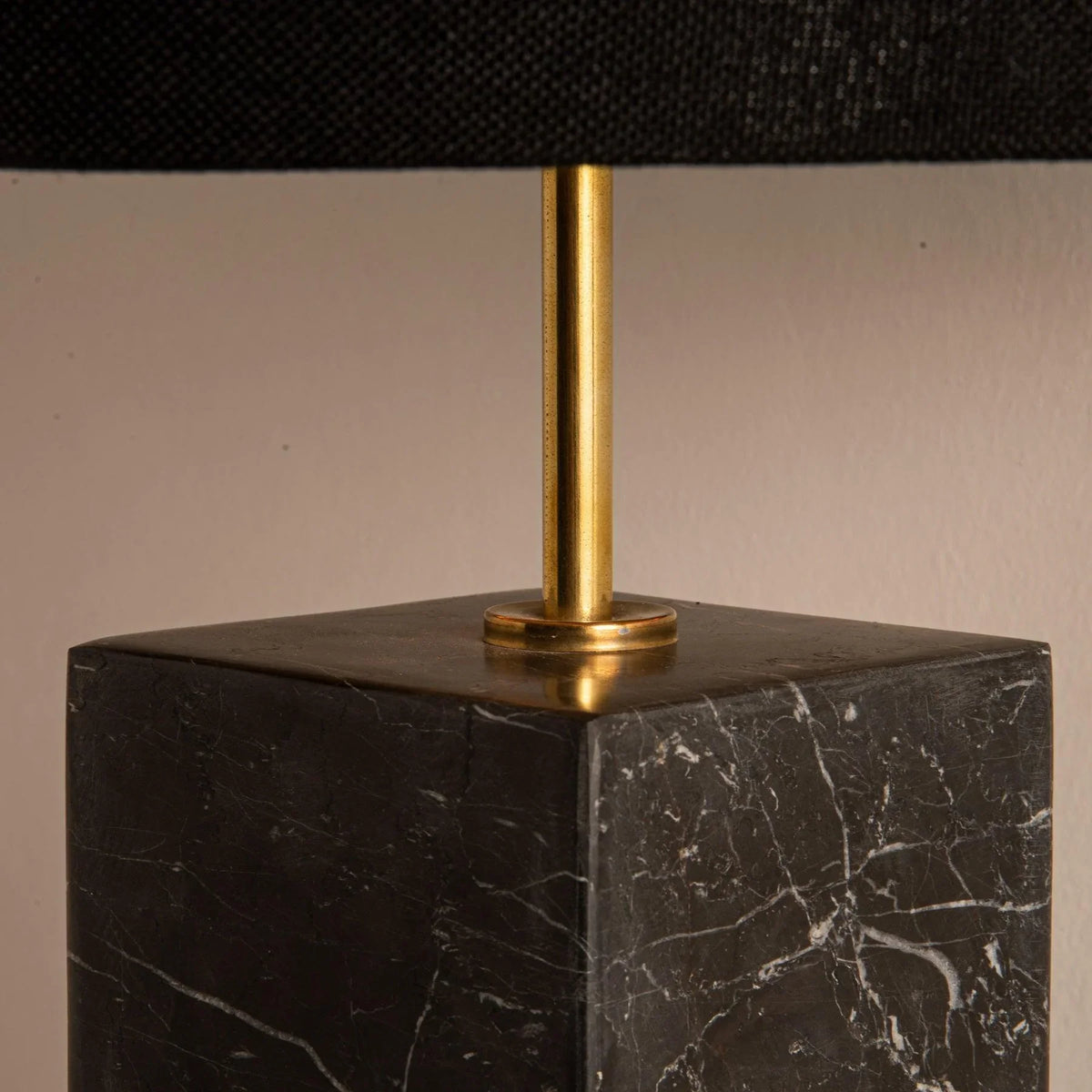 Black Marble Table Lamp - Modern Designer Furniture & Decor in Dubai